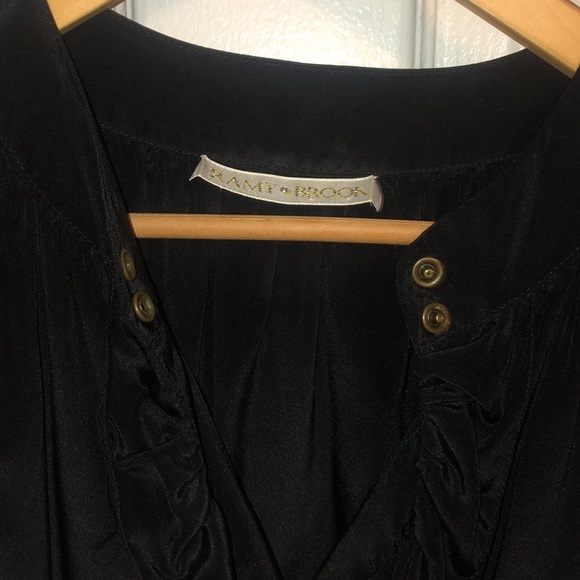 Ramy Brooks Button Up Silk - Picture 4 of 7